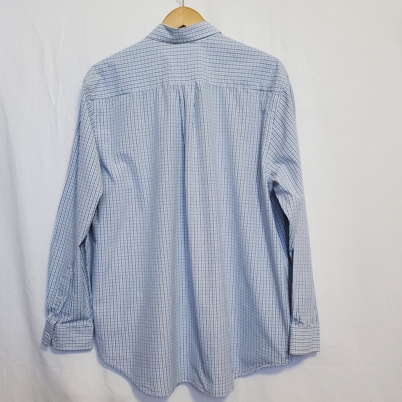 Vineyard Vines Slim Fit Whale Shirt Blue Plaid XL - Picture 4 of 4